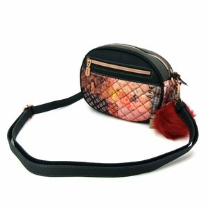 Malá oválna kabelka cez rameno Couture-7