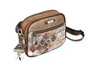 Oválna crossbody kabelka s motívom arabesky Egypt-2