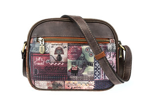 Oválna crossbody kabelka s motívom arabesky Egypt-3