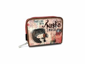 Malá peňaženka so zipsom India-8