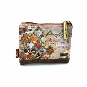 Malá peňaženka s dvoma zipsami Egypt-1