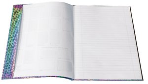 Obal A4 Glamour strieborný-4