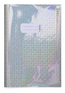 Obal A4 Glamour strieborný-1