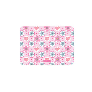 Plastová podložka A4, Pink flowers-1