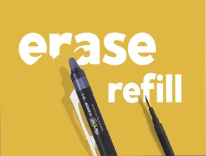 Gumovacie pero FriXion Point Clicker 05 zelená-5