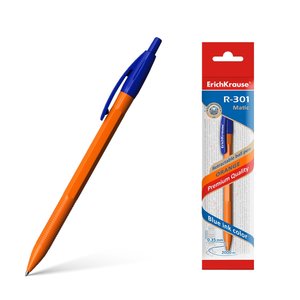 Guľôčkové pero R-301 Orange Matic 0.7, v plastovom obale-1