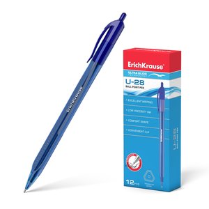 Guľôčkové pero U-28, modré-1