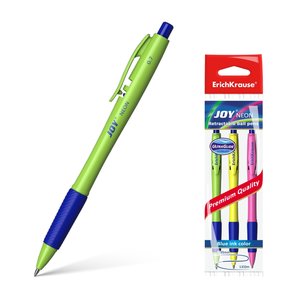 Súprava guličkových pier JOY® Neon, 3 ks-1