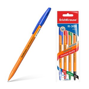 Súprava guličkových pier R-301 Orange Stick 0.7, farebné, 4 ks-1