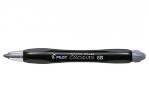 Mechanická ceruzka Croquis 6B čierna-1
