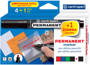 Permanentné popisovače 8566, sada 4 farieb-1