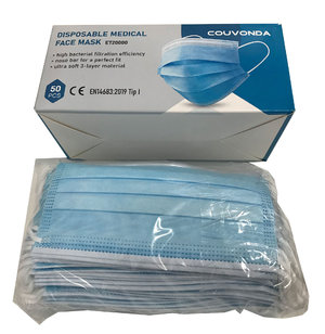 Balenie 50 ks ochrannej rúšky 3vrstvové ET 20000-1