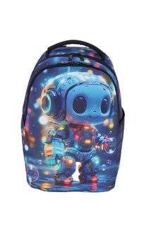 Školský batoh RUKKY ART Robot, 18 l-1