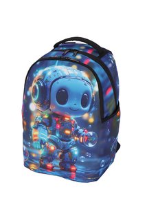 Školský batoh RUKKY ART Robot, 18 l-2