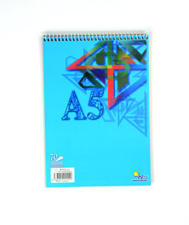 Blok špirála A5 čistý-1