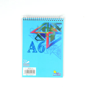 Blok špirála A6 čistý-1