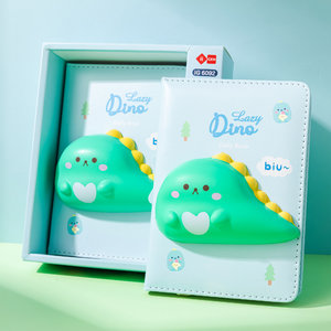 SQUISHY mini zápisník DINO 96 strán-3