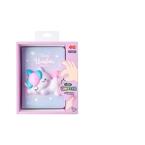 SQUISHY mini zápisník UNICORN 96 strán-16