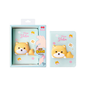 SQUISHY mini zápisník psík 96 strán-1