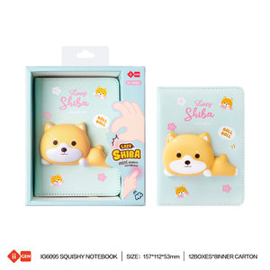 SQUISHY mini zápisník psík 96 strán-2 SQUISHY mini zápisník psík 96 strán-2