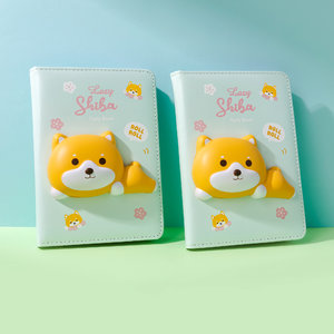 SQUISHY mini zápisník psík 96 strán-4