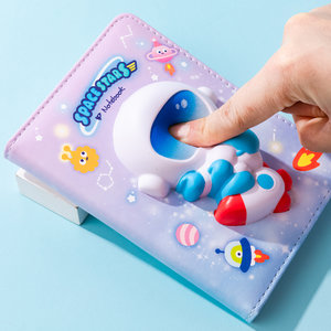 SQUISHY mini zápisník SPACE STARS 96 strán-8