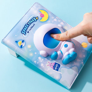 SQUISHY zápisník Astro, 128 strán-2