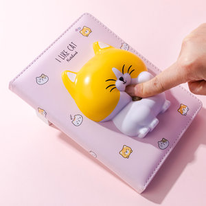 Zápisník SQUISHY mačka 128 strán-3