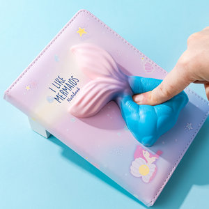 SQUISHY zápisník Morská panna 128 strán-3