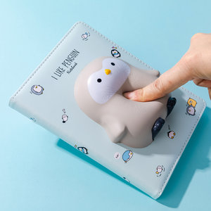 SQUISHY zápisník TUČŇIAK 128 strán-3