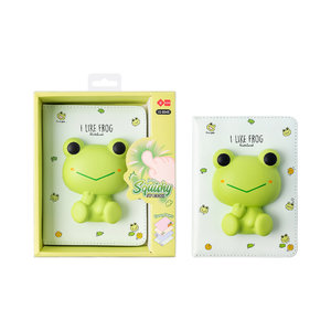 SQUISHY zápisník žaba 128 strán-1
