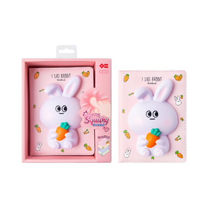 SQUISHY zápisník zajačik, 128 strán-1