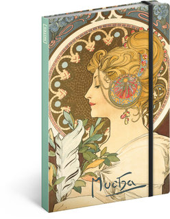 Poznámky A5 Alfons Mucha – Ale-1