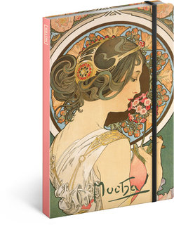 Poznámky A5 Alfons Mucha - Petrklíč-1