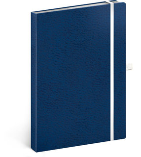 Notes A5 Vivella Classic modrý/biely, bodkovaný-1