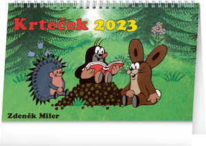 Stolní kalendář Krteček 2023, 23,1 × 14,5 cm-1