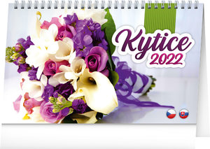 Stolný kalendár Kytica CZ/SK 2022-1