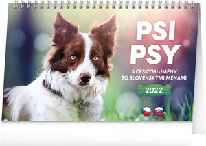 Stolný kalendár Psy – Psy SK/SK 2022-1