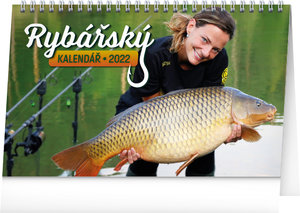 Stolový Rybársky kalendár 2022, 23,1 × 14,5 cm-1