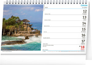 Stolní kalendář Svět 2023, 23,1 × 14,5 cm-2