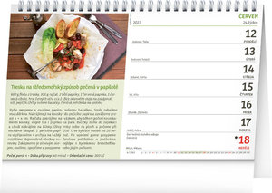 Stolní kalendář Vaříme snadno a rychle 2023, 23,1 × 14,5 cm-2
