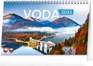 Stolný kalendár Voda CZ/SK 2022-1