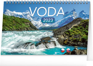 Stolný kalendár Voda CZ/SK 2023-1