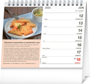 Stolový kalendár Slovenská kuchyňa 2023-2