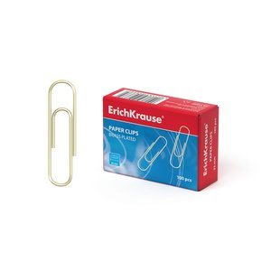 Mosadzné sponky, 33 mm, 100 ks-1