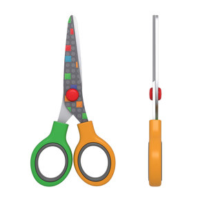 Nožnice Junior Decor Color Bricks-2