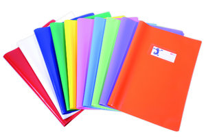 Obal na zošit A4 zelený, s vreckom-1