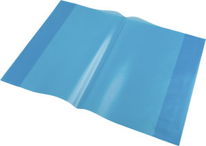 Obaly na zošity A4 PP 0,8 OE x 10 ks modrá-1