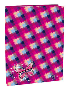Box na zošity s chlopňou A4 Butterfly-1