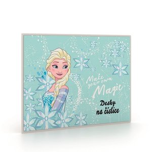 Dosky na číslice Frozen-1